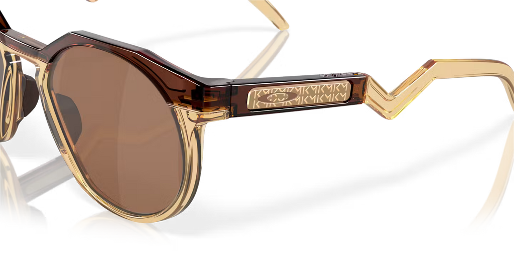 OAKLEY •  HSTN Kylian Mbappé Signature Series DARK AMBER / LIGHT CURRY PRIZM TUNGSTEN