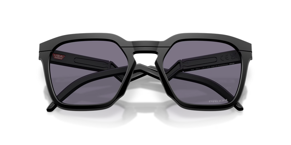 OAKLEY •  HSTN SQ MATTE BLACK PRIZM GREY