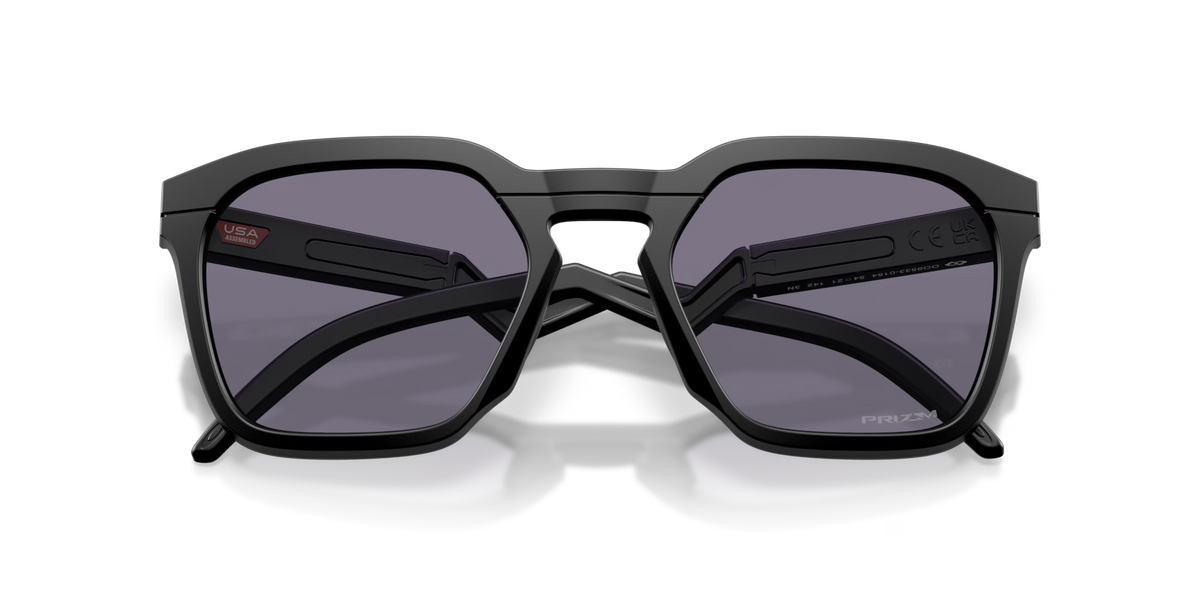 OAKLEY •  HSTN SQ MATTE BLACK PRIZM GREY