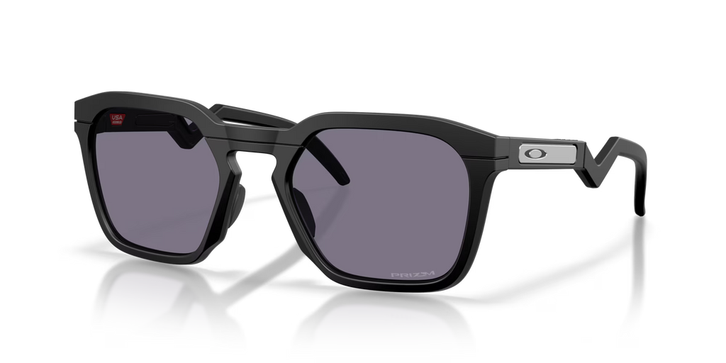 OAKLEY •  HSTN SQ MATTE BLACK PRIZM GREY