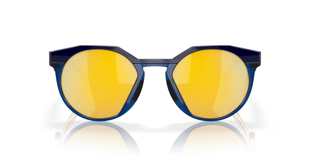OAKLEY •  HSTN Kylian Mbappé Signature Series NAVY BLUE GOLD PRIZM 24K