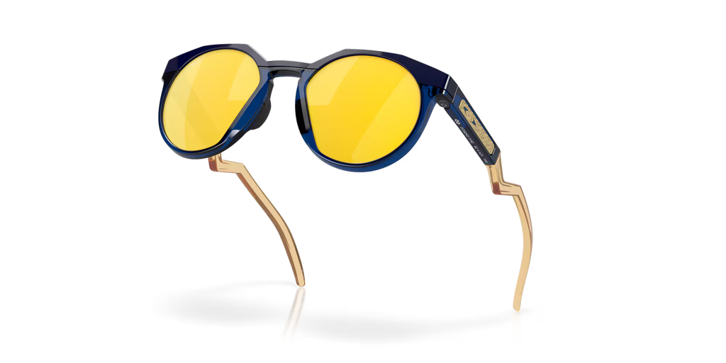 OAKLEY •  HSTN Kylian Mbappé Signature Series NAVY BLUE GOLD PRIZM 24K