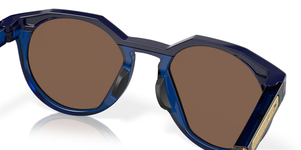 OAKLEY •  HSTN Kylian Mbappé Signature Series NAVY BLUE GOLD PRIZM 24K