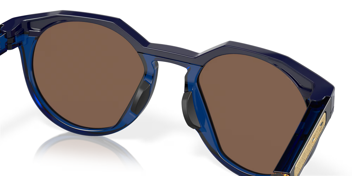 OAKLEY •  HSTN Kylian Mbappé Signature Series NAVY BLUE GOLD PRIZM 24K